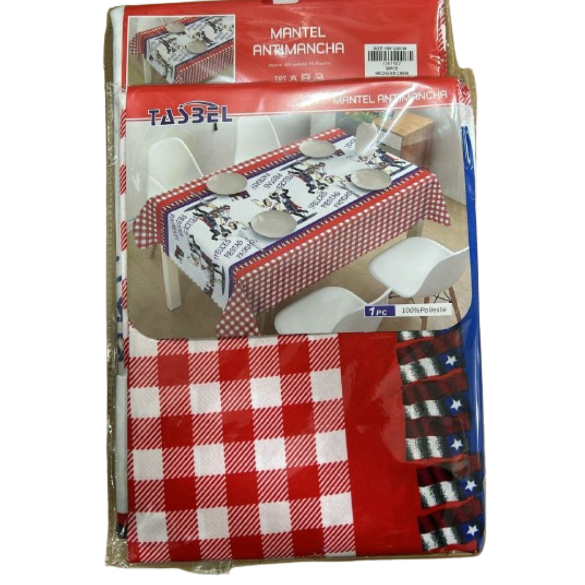 Mantel Chile Fiestas Patrias Resistente a las  Manchas